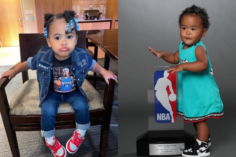 Kaari Jaidyn Morant: Meet adorable daughter of controversial NBA