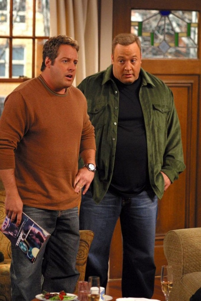 Kevin James and Gary Valentine